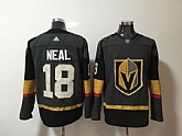 Vegas Golden Knights 18 James Neal Gray With Special Glittery Logo Adidas Jersey,baseball caps,new era cap wholesale,wholesale hats